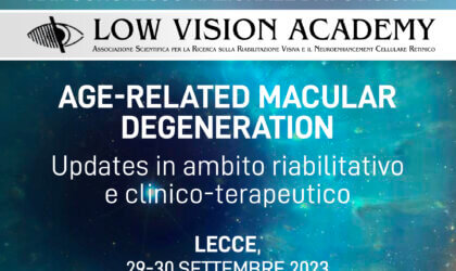 XXII Congresso nazionale di ipovisione 2023 - Low Vision Academy