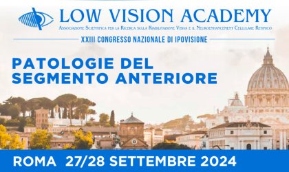 XXIII Congresso nazionale di ipovisione 2024 - Patologie del segmento anteriore