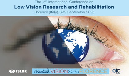Locandina congresso Low Vision 2025 Firenze