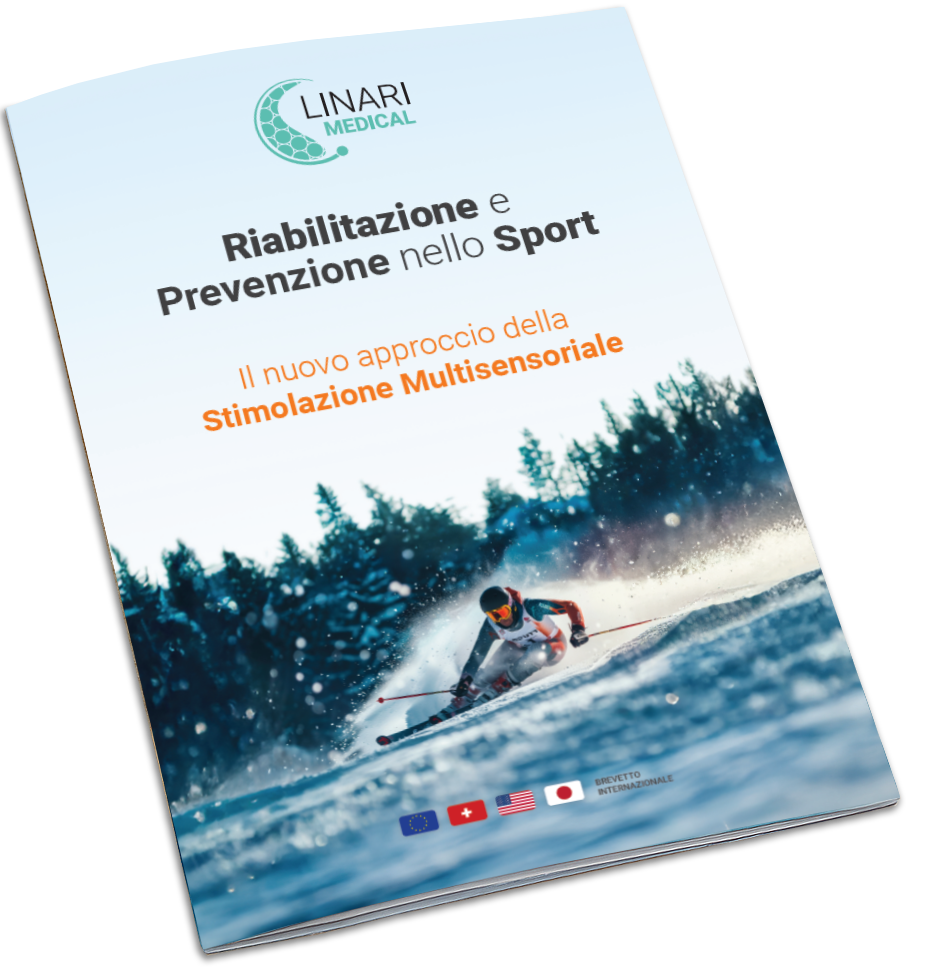 Copertina brochure Riabilitazione e prevenzione nello sport con AvDesk Lift
