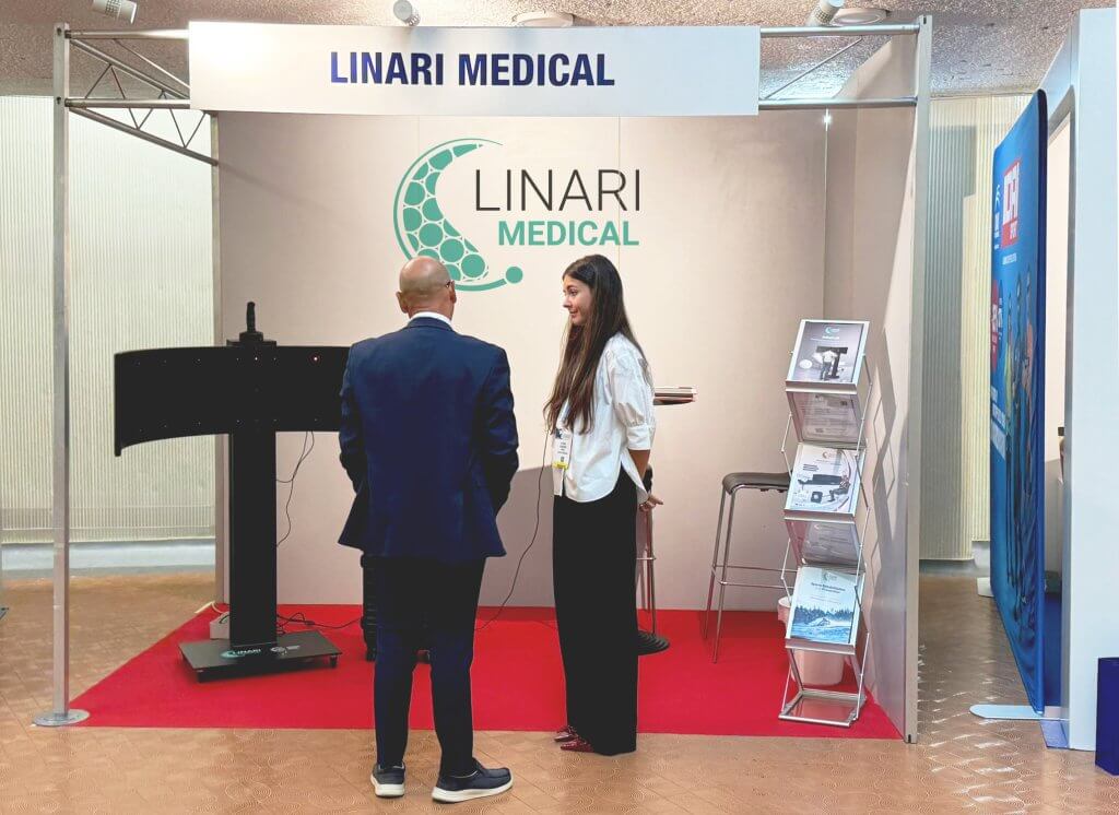 Lo stand di Linari Medical presso il congresso Vision 2025 a Firenze